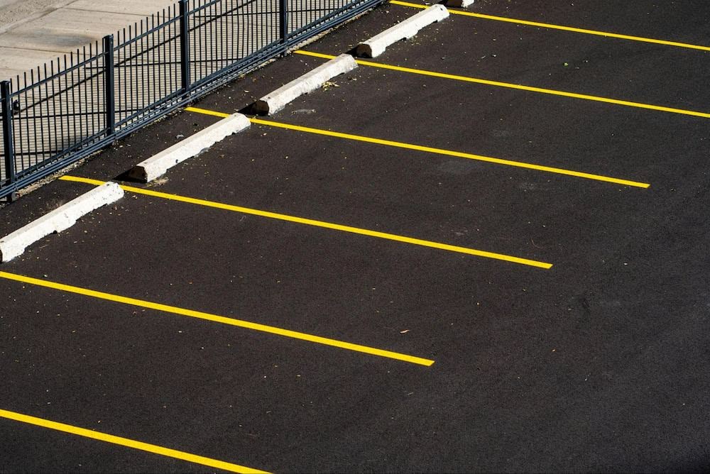 striping parking lot